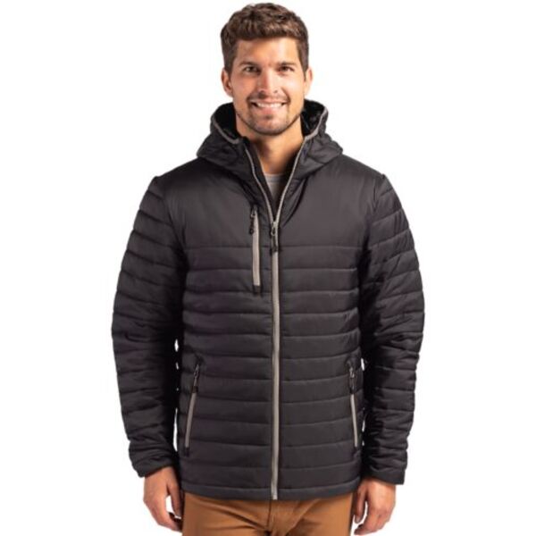 Clique Valhalla Eco Full Zip Mens Puffer Jacket Thumbnail