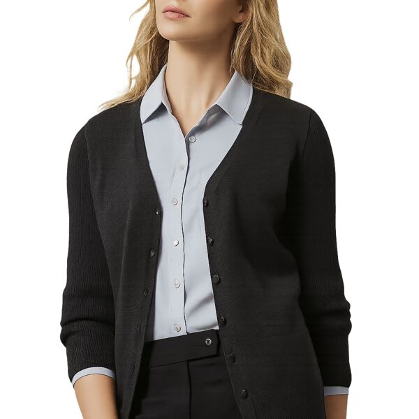 Womens Merino Wool Cardigan Thumbnail