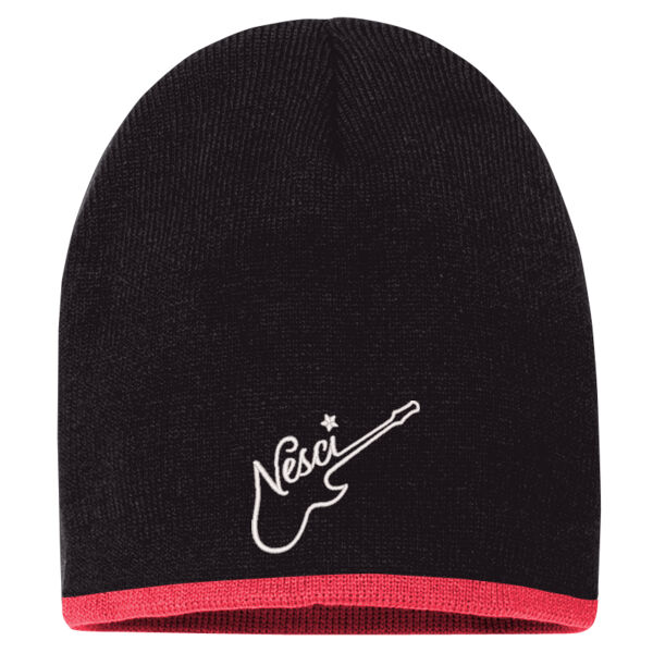 Nesci Striped Knit Beanie  Thumbnail